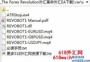 The Forex Revolution外汇革命外汇EA下载!