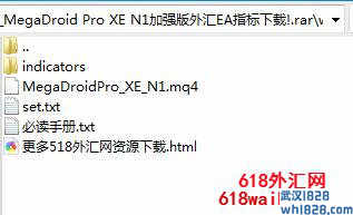 MegaDroid Pro XE N1加强版外汇EA指标下载!