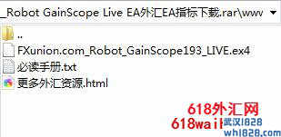 Robot GainScope Live EA外汇EA指标下载