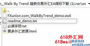 Walk By Trend 趋势交易外汇EA指标下载