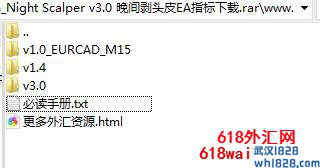 Night Scalper v3.0 晚间剥头皮EA指标下载