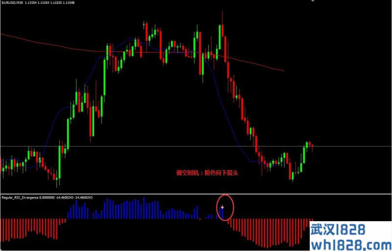 RSI Divergence with two SMA外汇交易系统