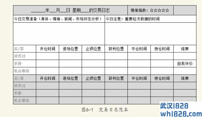 外汇交易日志