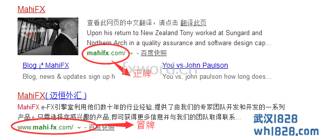 克隆网站仿冒了外汇经纪商MahiFX的官网!