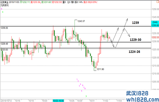 11.5本周市场避险情绪升温，黄金原油操作建议！